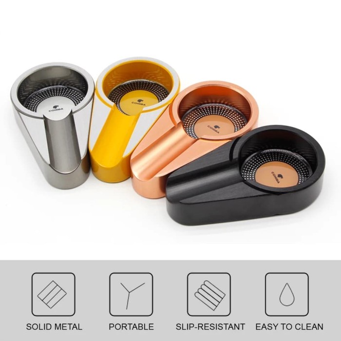 Asbak - Asbak Cerutu Cohiba Single Cigar Ashtray Metal