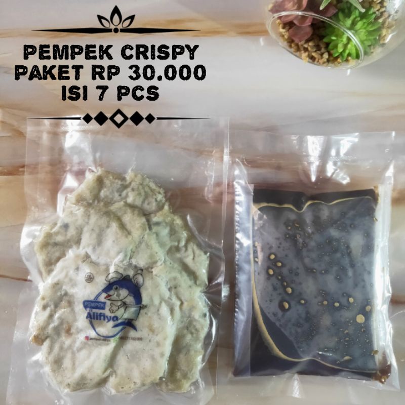 

PEMPEK ALIFIYA CRISPY ISI 7 PCS + CUKO 75 ml