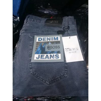 Ready Stok celana jeans BOSS BIGSIZE celana pria jumbo Diskon