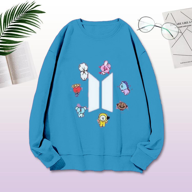 SWEATER BTS-SWEATER LOGO ARMY MEMBER BTS