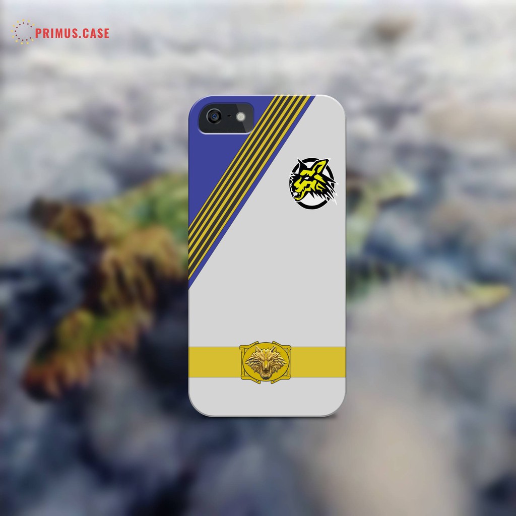 WOLF SILVER RANGER POWER RANGER WILD FORCE CASE