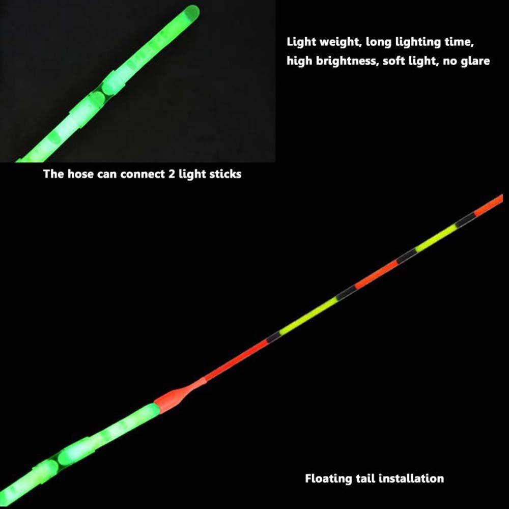 Nickolas1 Glow Stick Rod 25pcs Tackle Night Dark Neon Lightstick