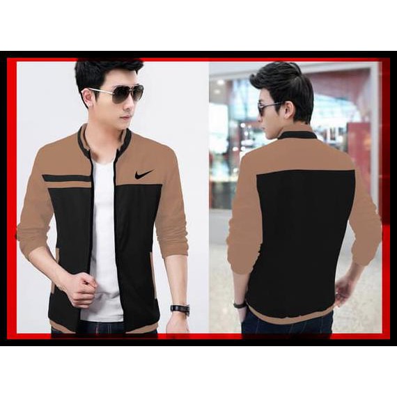 KEREN JAKET NIKE COKLAT CL JAKET PRIA BABYTERRY COKLAT