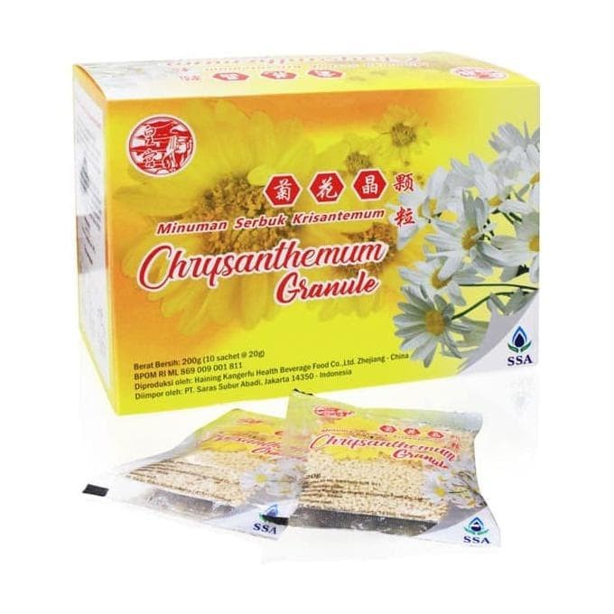 

Chrysanthemum Granule crysatal teh bunga kembang PT SS