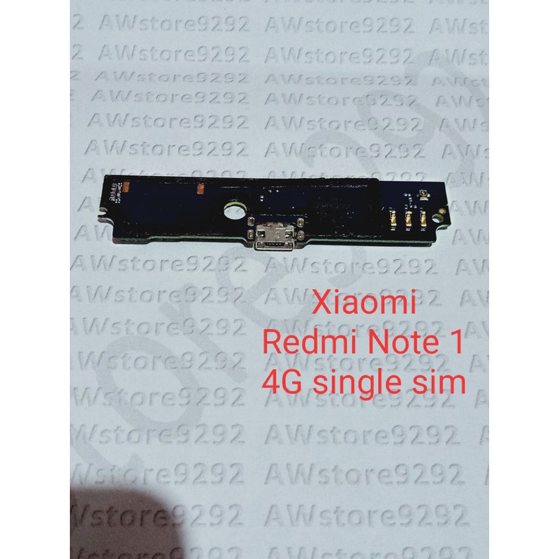 Flexible fleksibel Konektor Charger Xiaomi Redmi Note 1 4G Single Sim