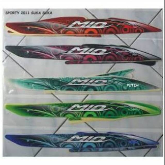 Stiker stripping Mio Smile 2011