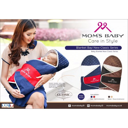 MOMS BABY MBB5009 Blanket seri NEW CLASSIC