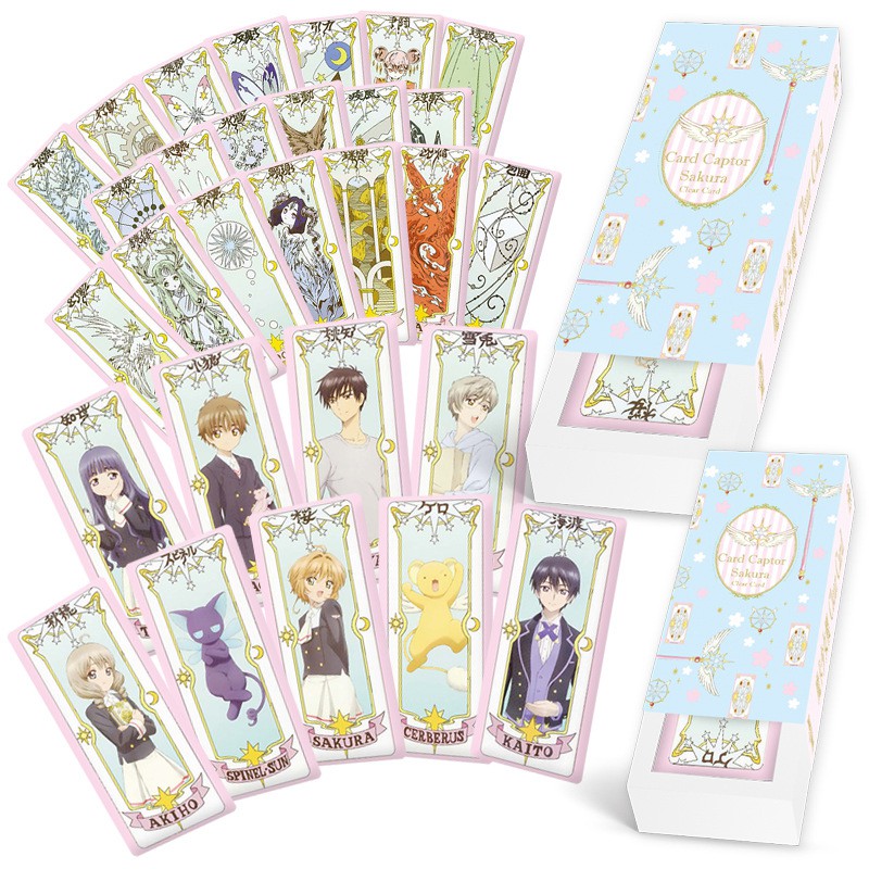 CLCA Kartu Card Captor Cardcaptor Sakura Cards - Clow Card Set