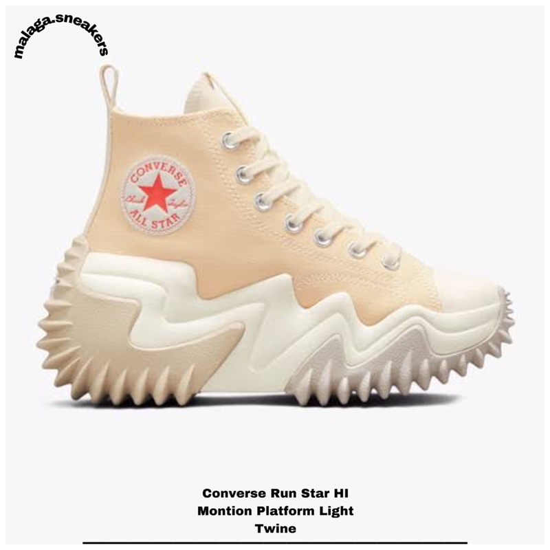 Converse Run Star HI Montion Platform Light Twine