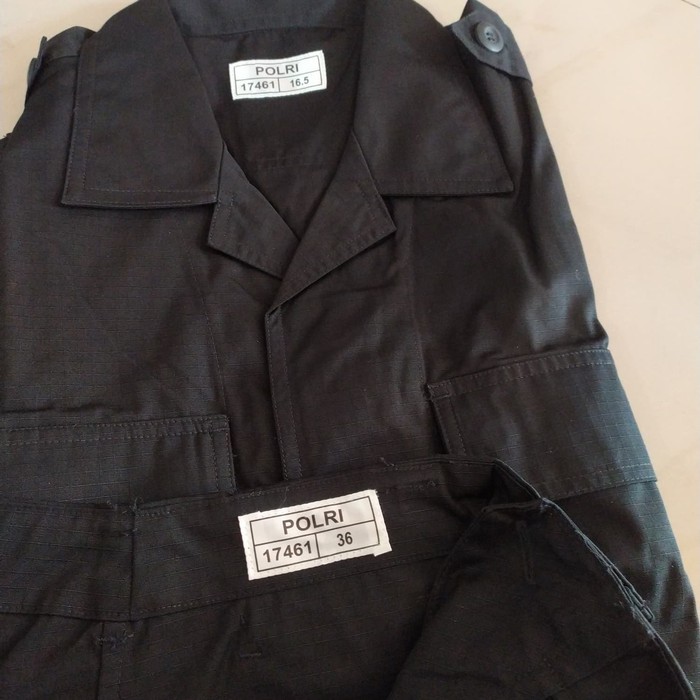 ORIGINAL BAJU PDL HITAM JATAH POLRI ORI ASTNST