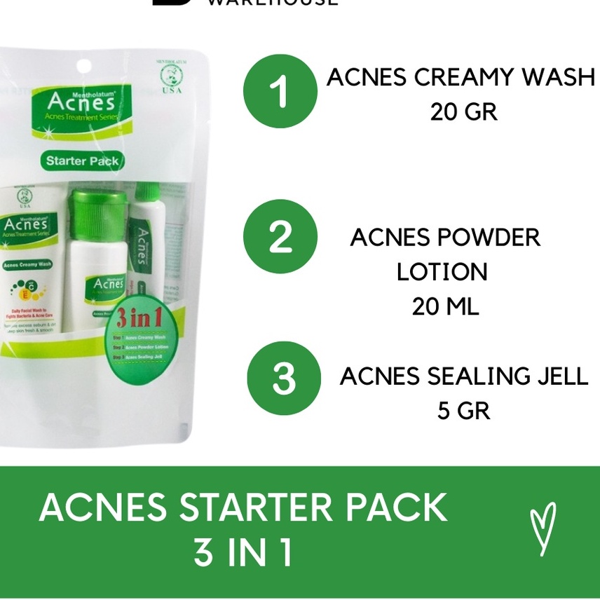 ACNES Treatment Series Starter Pack 3kit