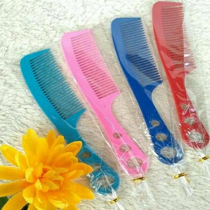 Sisir Gagang Lubang 3 - Random Colour