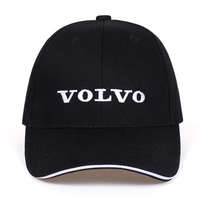 Topi Baseball Motif Bordir Logo Volvo Untuk Pria Dan Wanita