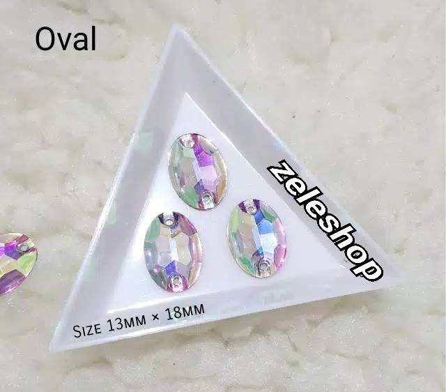 DIAMOND JAHIT ISI 50 PCS / HIASAN GAUN