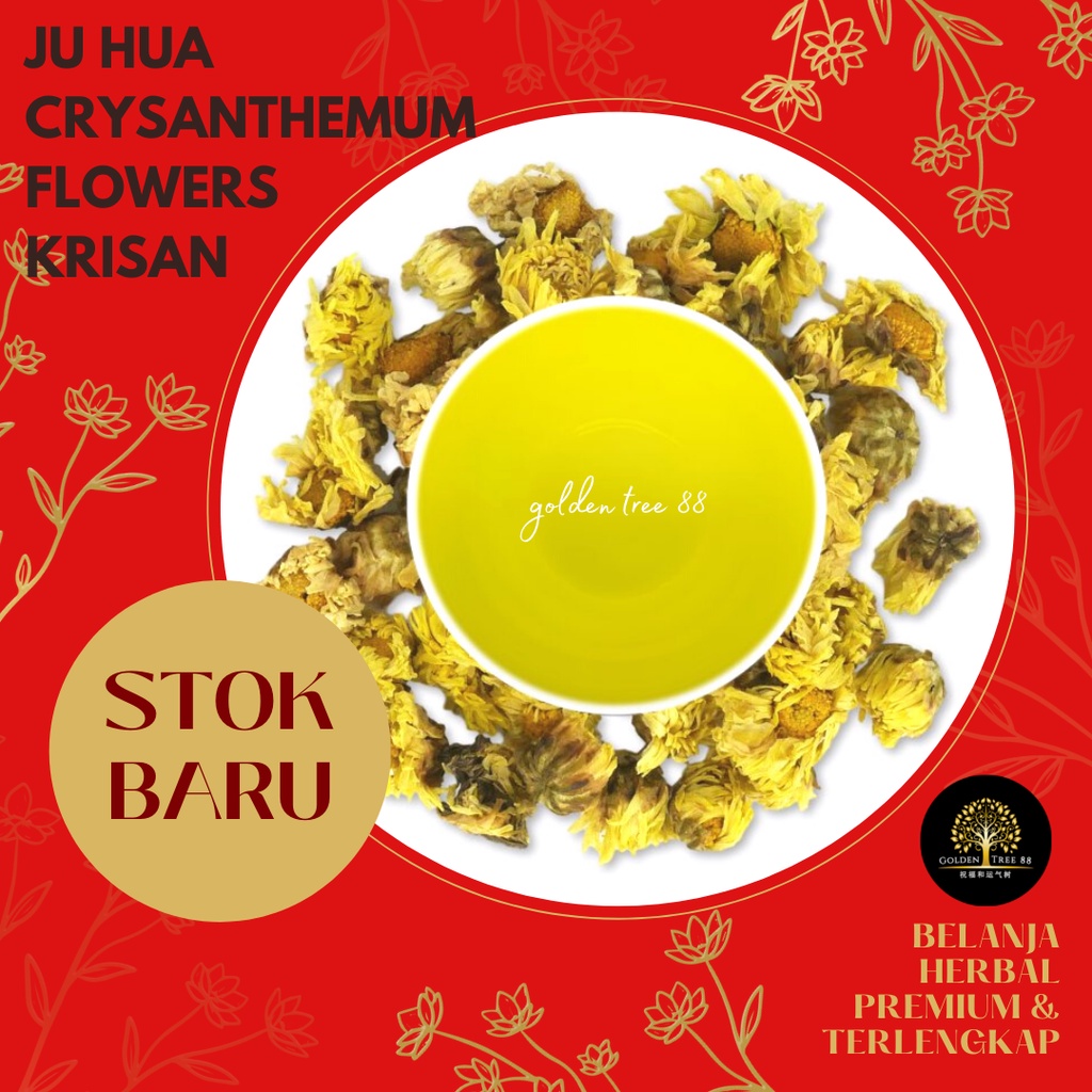 

Paket Teh Bunga Chrysanthemum, Lo Han kuo, Gojiberry