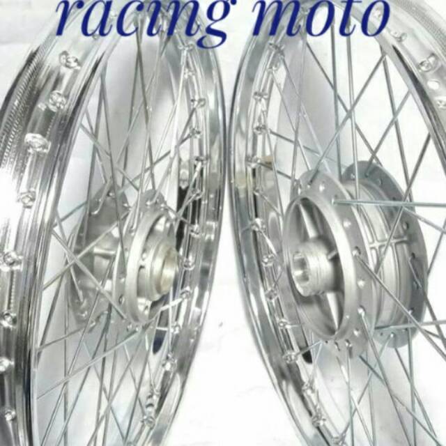 SEPAKET VELG TDR RING 17X140 FULL CRUM MOTOR VIXION OLD-VIXION NEW-RX KING KOMPLIT UDAH RAKIT VELG