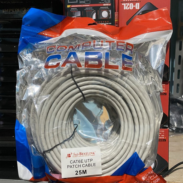 KABEL LAN 25 METER CAT6 / UTP / HIGH QUALITY - BESTLINK