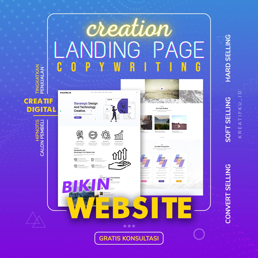 Jual Jasa Bikin Landing Page Mudah Dan Murah | Shopee Indonesia