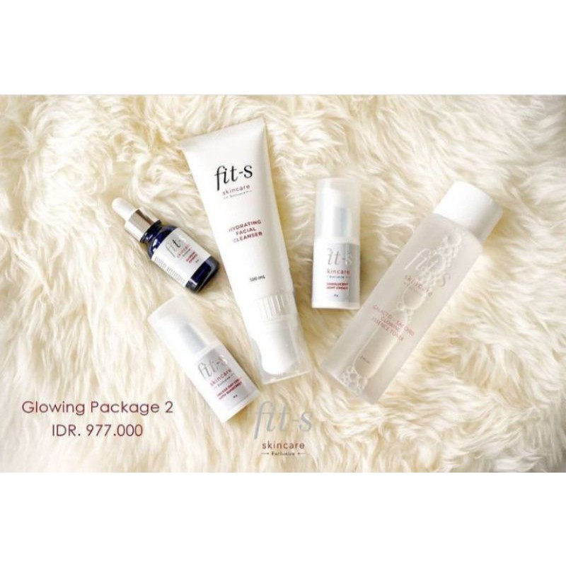 Glowing Package 2 Fit S Skincare Exclusive by Fitri Salhuteru