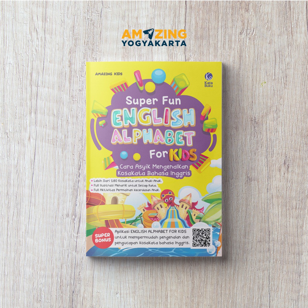 Buku English Alphabet For Kids
