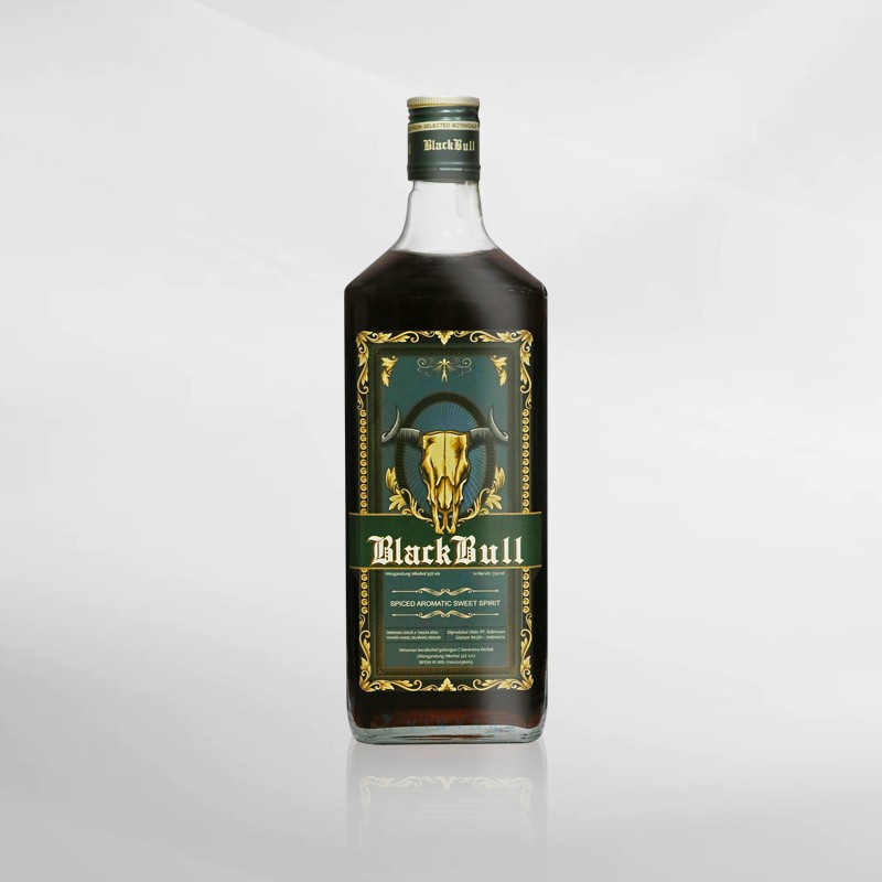 Black Bull Liqueur 700ml (Original &amp; Resmi by Vinyard)