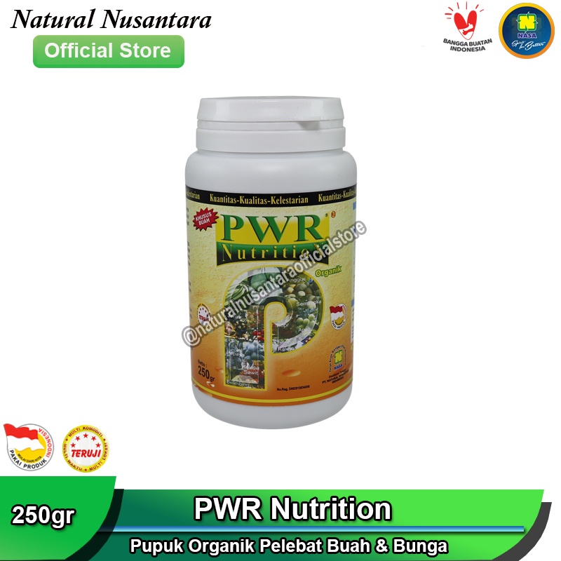 Pupuk Power Nutrition Nasa 250gram | Pupuk Nutrisi Organik Tanaman