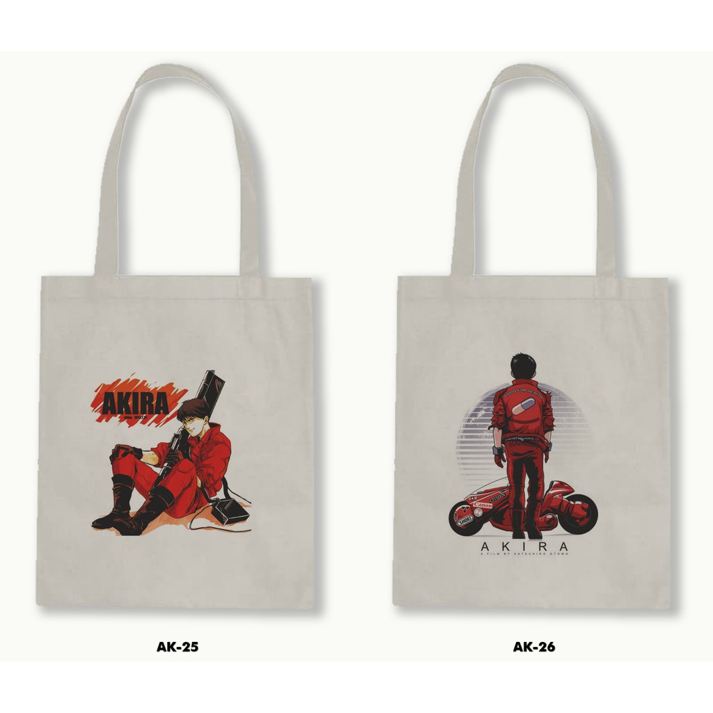 TOTE BAG BLACU - AKIRA /ANIME-MANGA .02