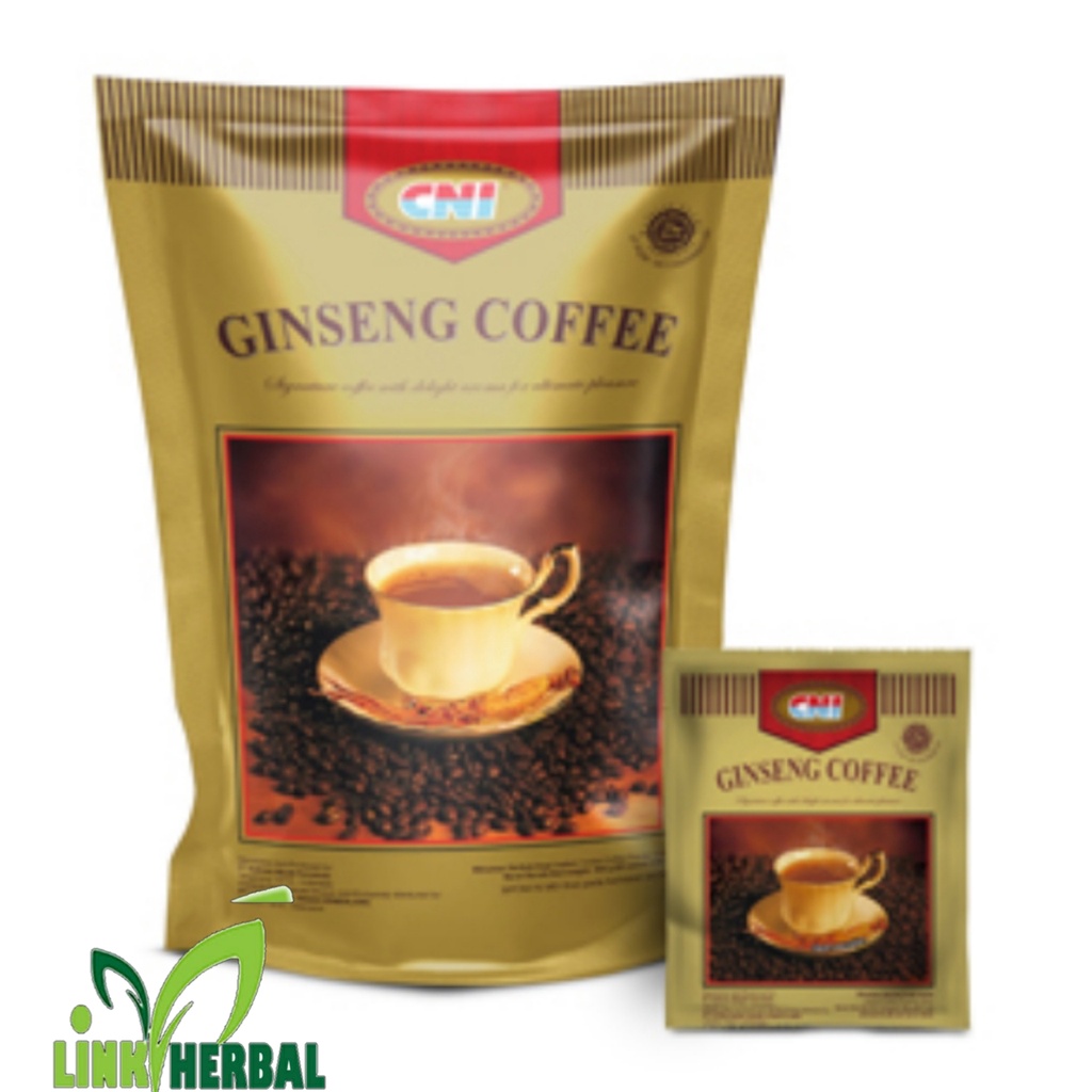 

GINSENG COFFEE CNI KOPI GINSENG ASLI ORIGINAL Per Pouch 20 Sachet