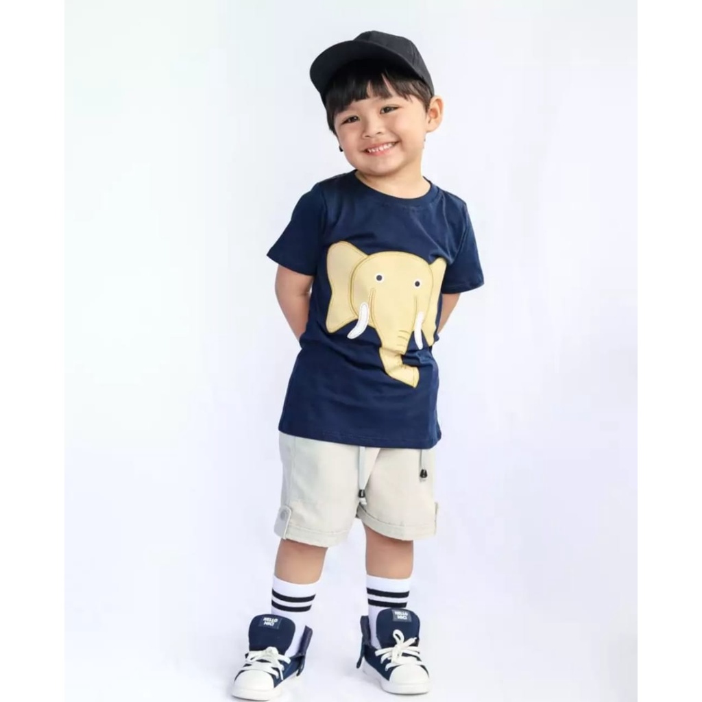 PROMO SETELAN BAJU ANAK MOTIF CROSS KID GAJAH 1-5 TAHUN SETELAN BAJU ANAK TERBARU SETELAN BAJU ANAK LAKI LAKI DAN PEREMPUAN