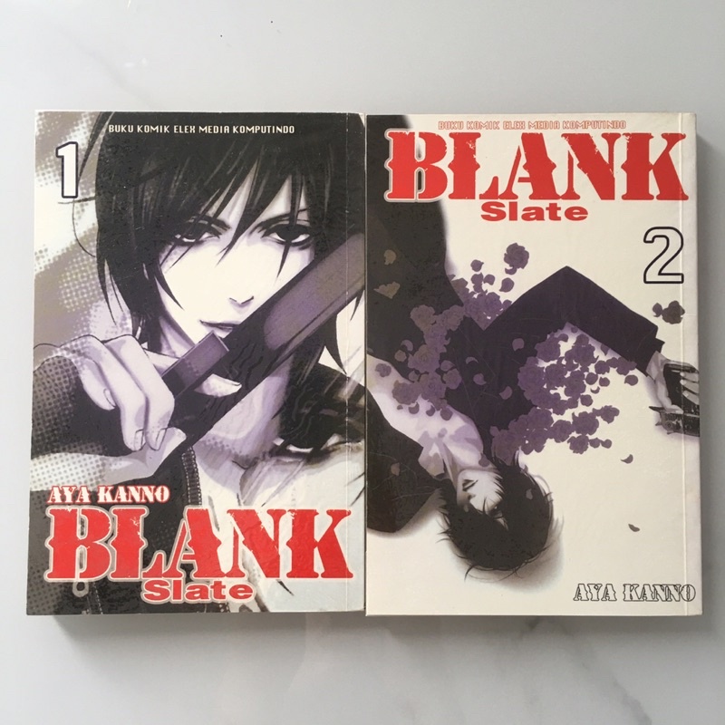 Preloved Komik Blank Slate 01 s/d 02 by Aya Kanno