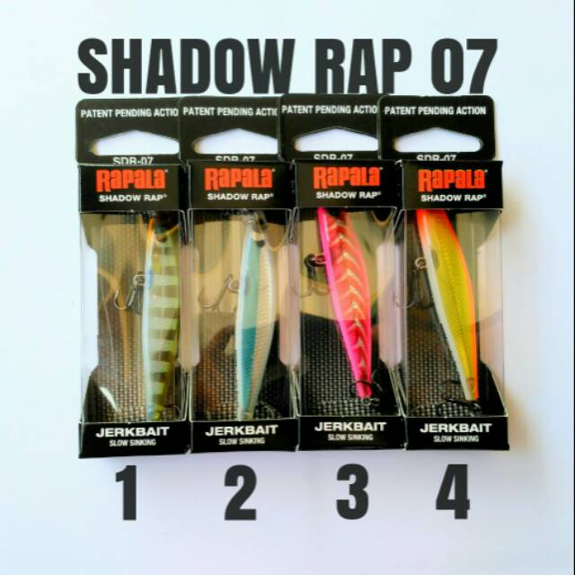 RAPALA SHADOW RAP 07 minnow
