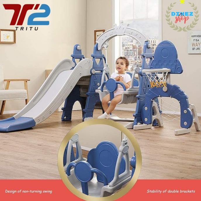 playground prosotan ayunan anak Tritu ( ring basket + bola)