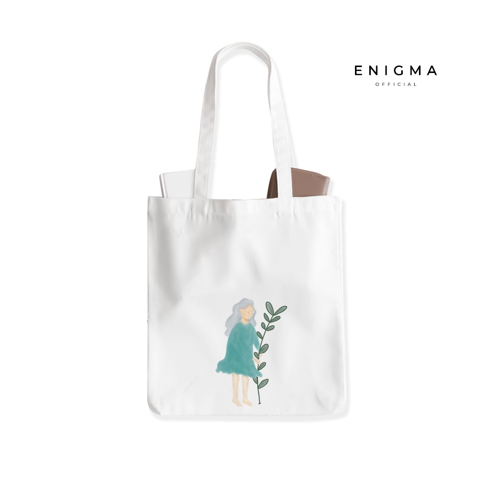 SALE TOTEBAG KANVAS ORIGINAL ENIGMA TOTEBAG KANVAS COLLECTION HJ