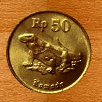 uang 50 komodo 1991