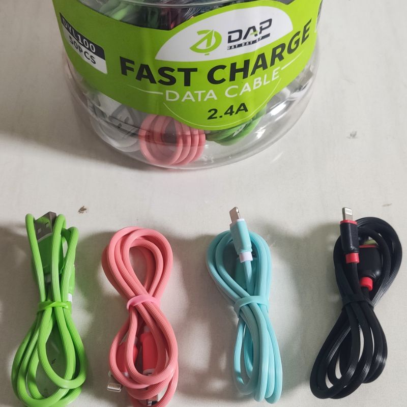 Kabel data kabel cas dap dyl100 lightning iphone 5 6 7 8 x xr dll