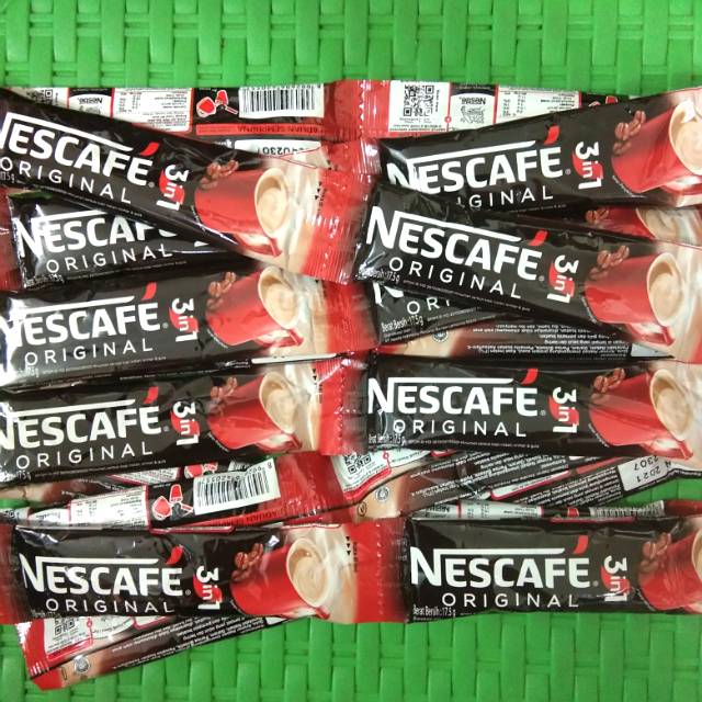 

Kopi Nescafe Original 3in1 Renceng