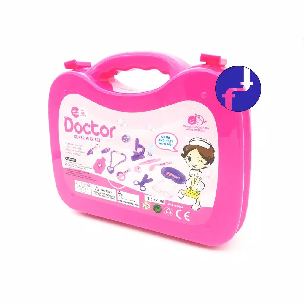 Dokter Set Koper Medical Kit - Mainan Anak Dokter - Dokteran 3366-1