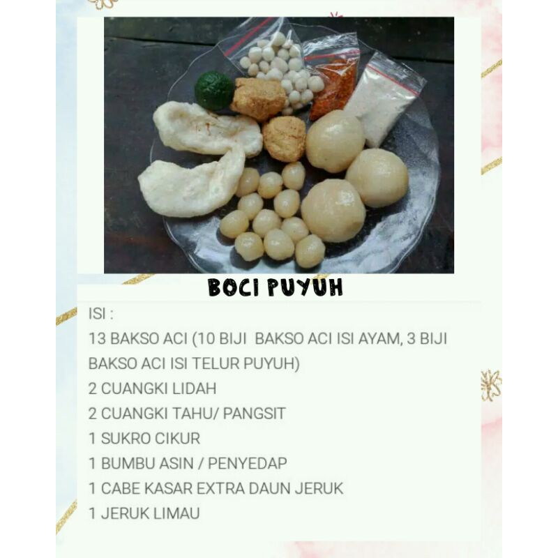 

Baso aci puyuh