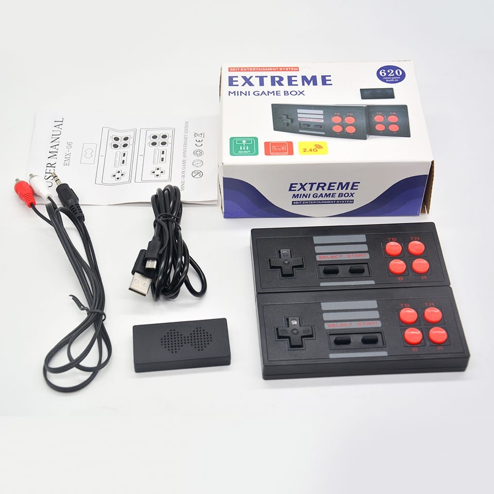 (TWS) Extreme Mini Game Box 8 BIT Entertainment System Classic Games