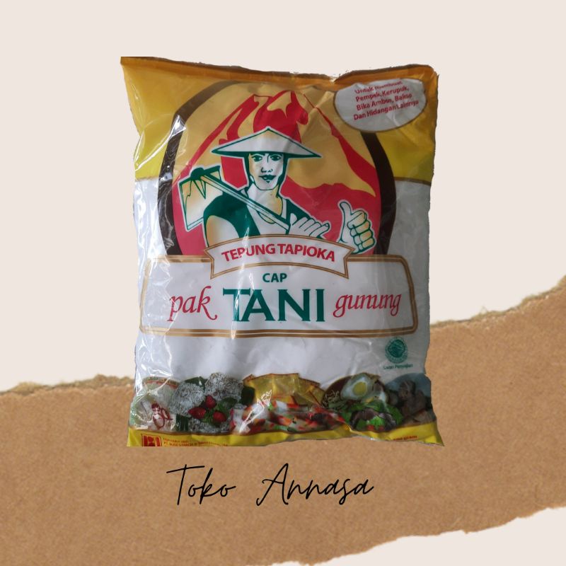 

Tepung Tapioka Cap Pak Tani 500 gr