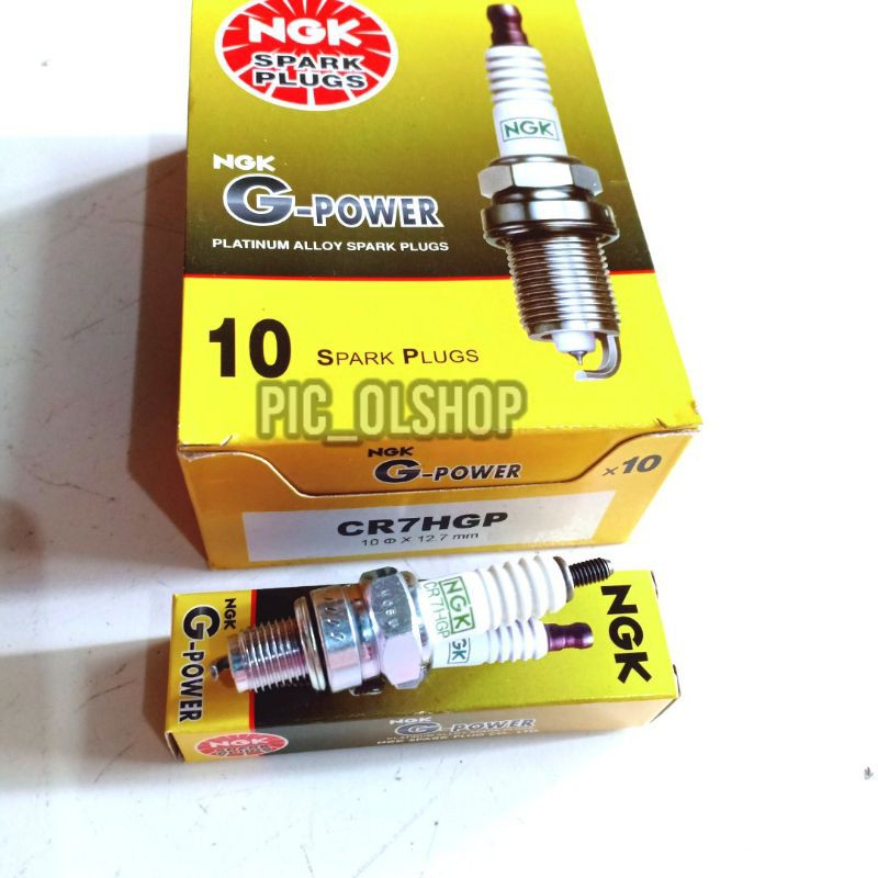 Busi Racing NGK MIO JUPITER Z M3 FINO NOUVO SMASH VEGA R REVO SUPRA X SPIN FIT NEW GRAND 1pc CR7HGP