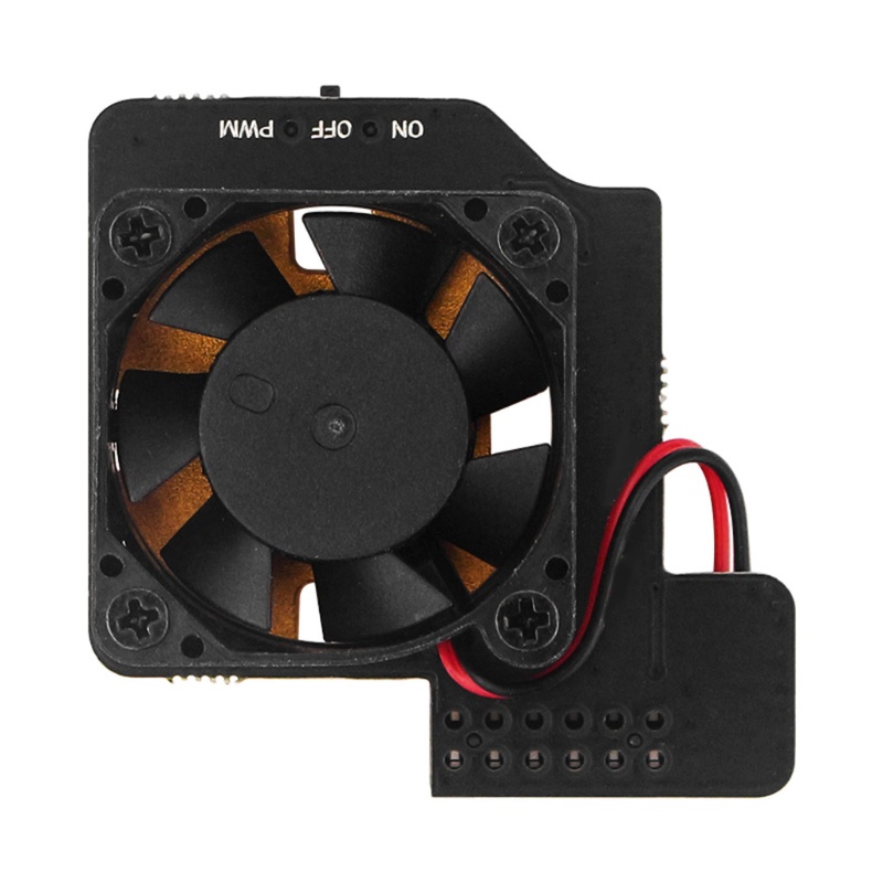 Btsg Speed Control Cooling Fan Kipas Heatsink Bawah Logam Tembaga Murni Untuk RPi 4B/3B+3B