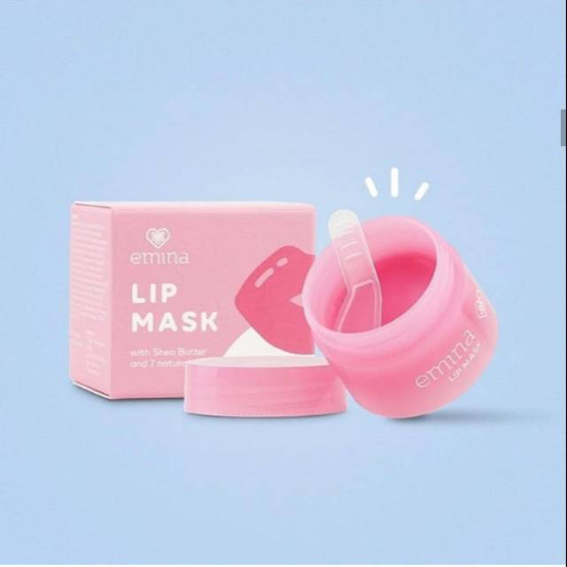 [GROSIR] Emina Lip Mask New Kemasan Blister