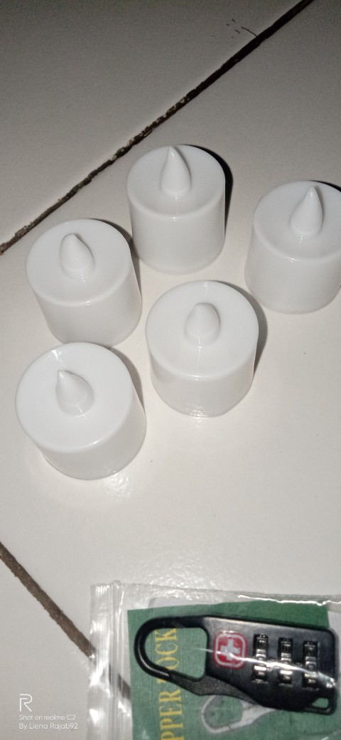 Lilin Elektrik Mini Led Candles Valentine Natal Christmas Lampu Light / Lilin Led