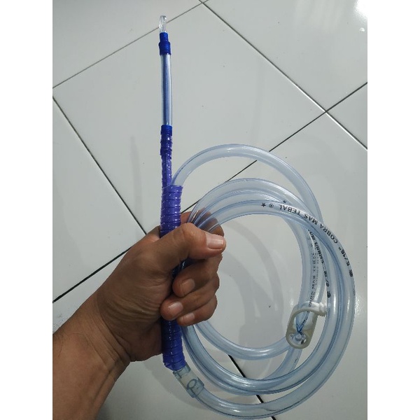 size XL sifon shifon sipon siphon aquarium ikan cupang solitare pembersih kotoran ikan