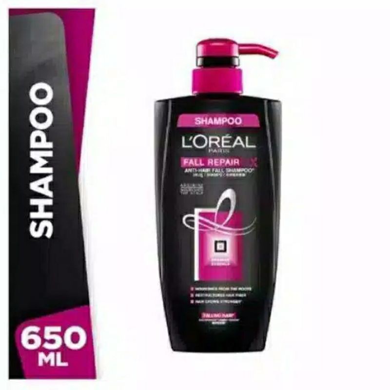 Loreal Shampoo Fall Resist / Total Repair[650 mL] L'oreal Shopee