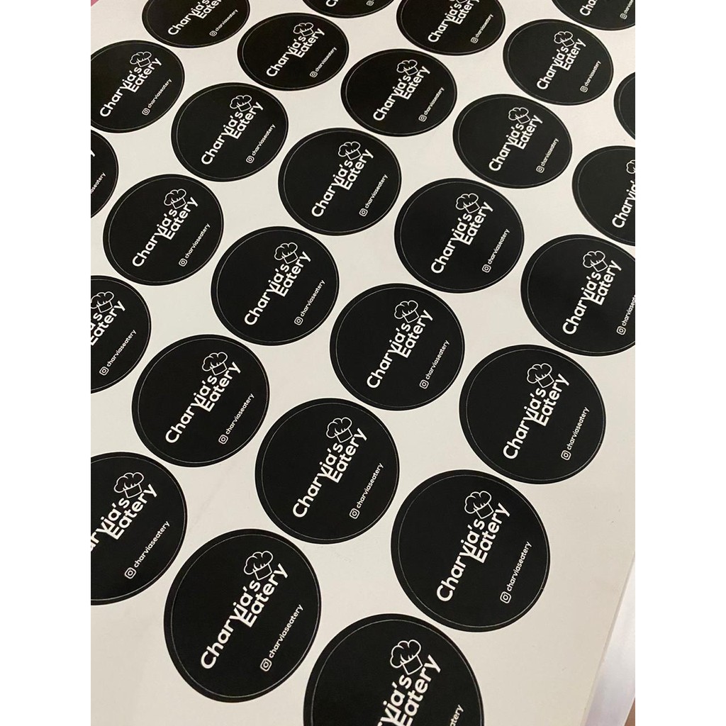 

CETAK STICKER A3+ UNTUK LABEL USAHA / STIKER KEMASAN