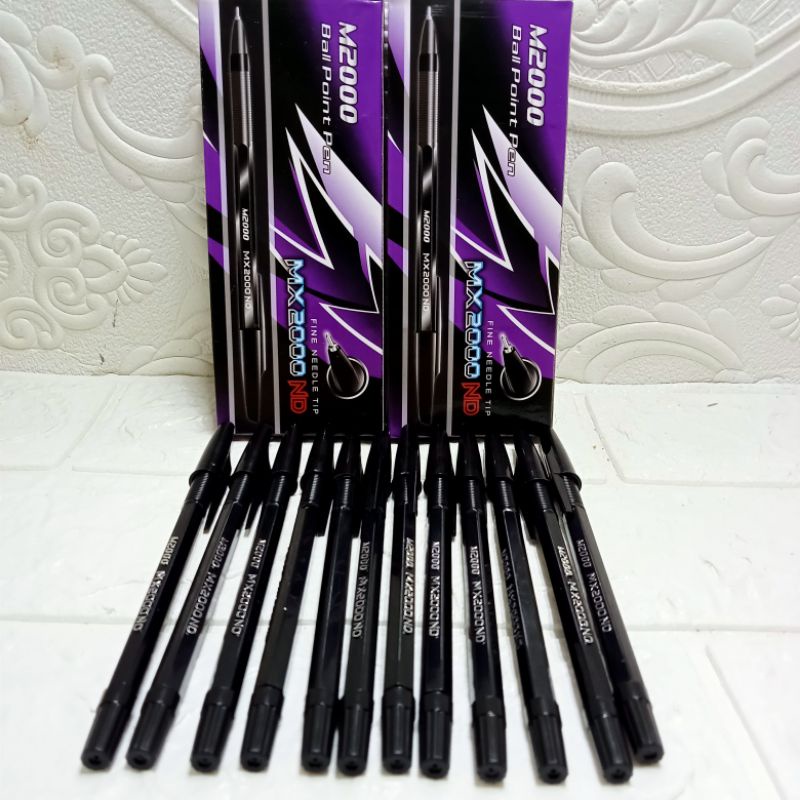 

PULPEN M2000 HITAM (12pcs) 0,7 mm