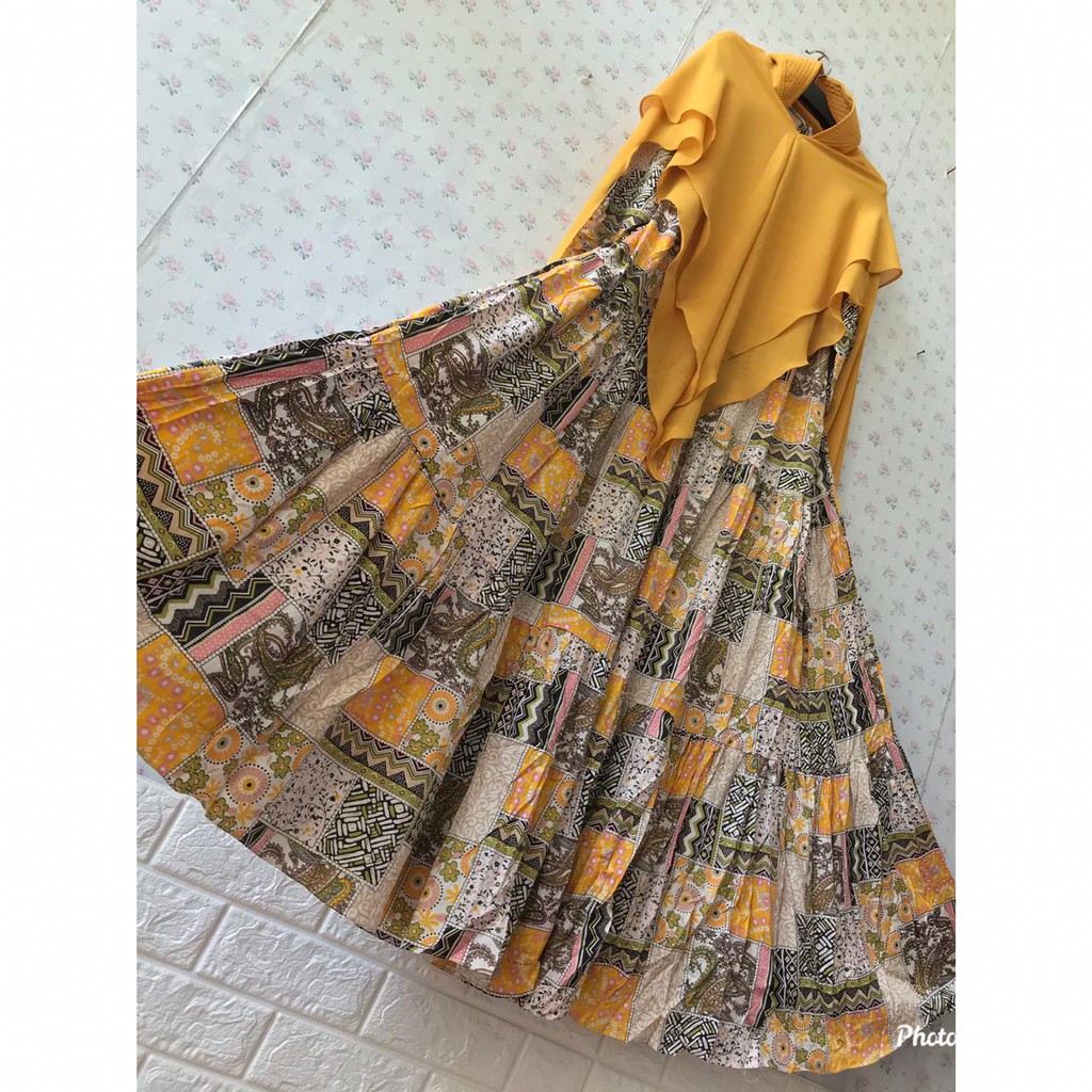 Gamis Katun Rayon Viscose