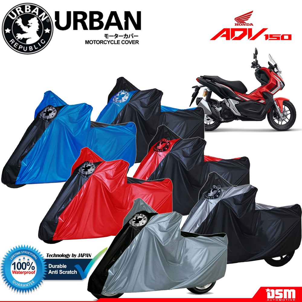 Urban / Cover Motor Honda ADV 150 100% Waterproof / Aksesoris Motor ADV150 / DSM